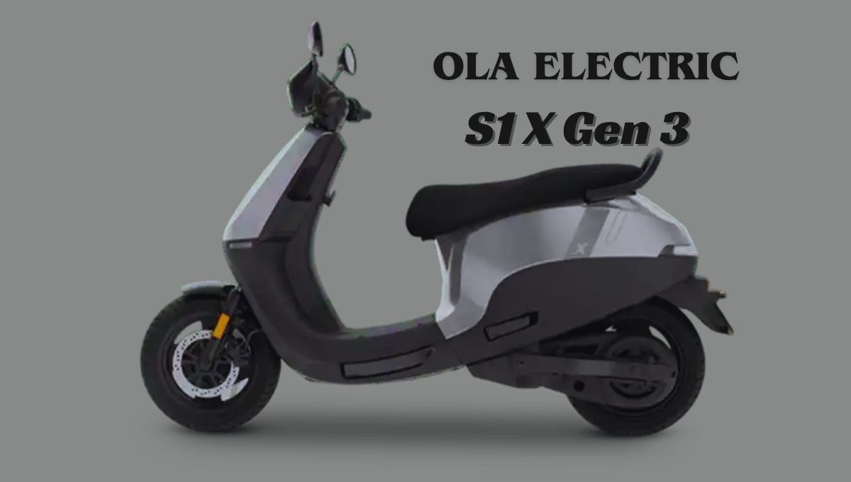 Ola Electric S1 X Gen 3: