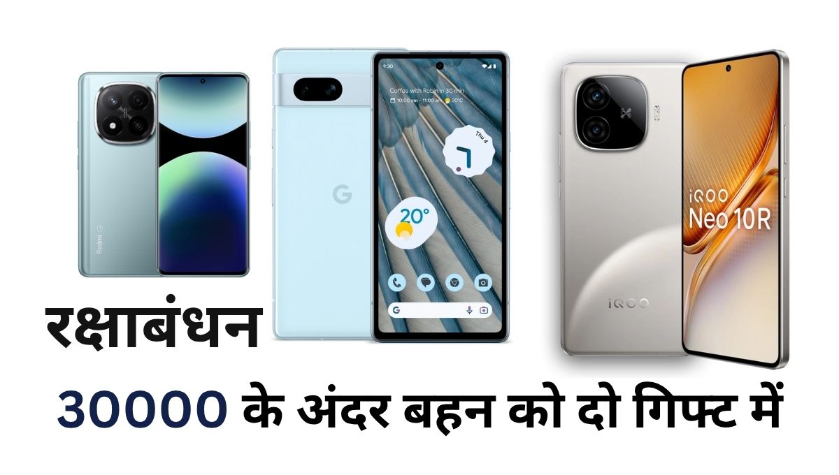 रक्षाबंधन 2025 ₹30,000 के अंदर अपनी बहन को दीजिए